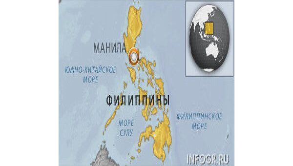 Семь человек пострадали при падении военного вертолета на Филиппинах