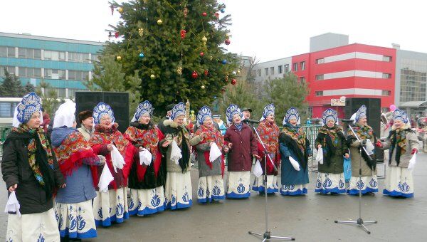 Рождественские песни прозвучали от Бреста до Волгограда