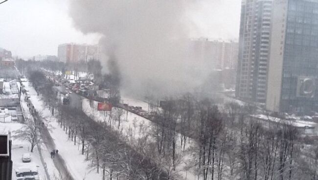 Взрыв газа в московском ресторане