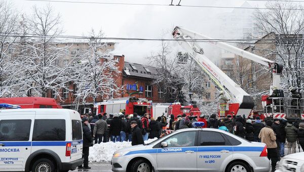 Взрыв в ресторане Il Pittore на Новочеремушкинской улице в Москве