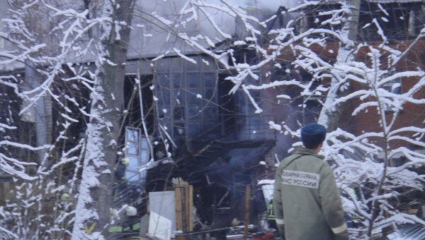 Взрыв газа в московском ресторане