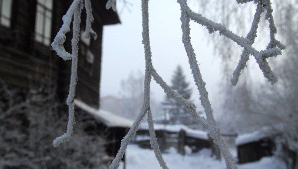Морозы в Томске