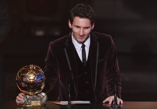 Лионель Месси признан лучшим футболистом планеты по итогам 2011 года