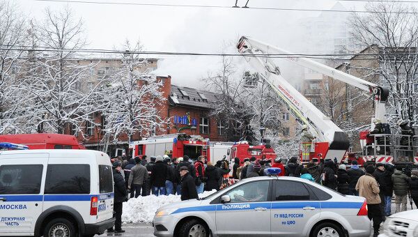 Опознана вторая жертва пожара в московском ресторане