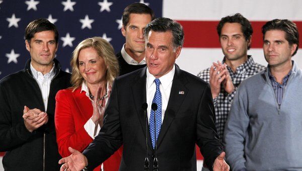 Ромни побеждает на праймериз в Нью-Гемпшире после подсчета 95% голосов