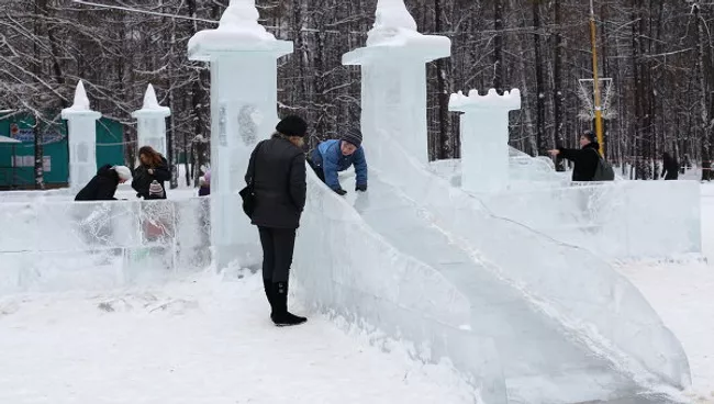 В московском парке Сокольники. Архив