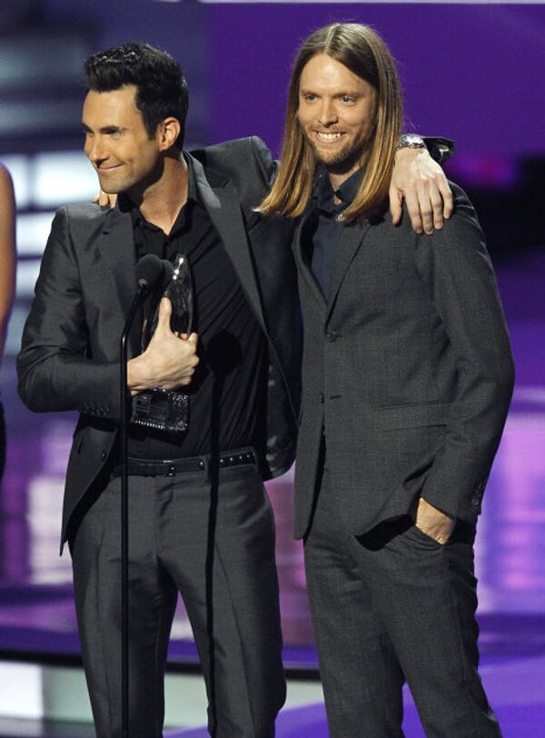 Группа Maroon 5 на премии Народный выбор (People's Choice Awards)