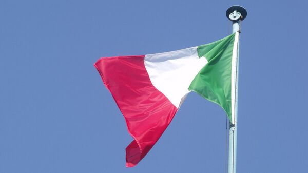 Флаг Италии. Архивное фото