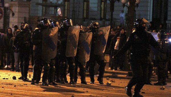 Беспорядки в Бухаресте