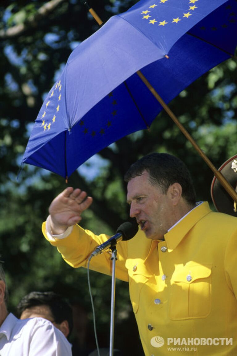 Владимир Вольфович Жириновский, лидер ЛДПР