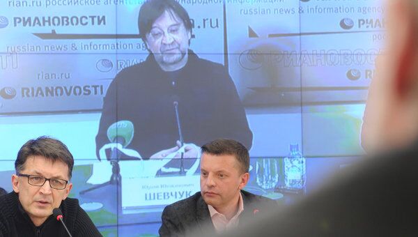 Пресс-конференция, посвященная созданию Лиги избирателей в Москве