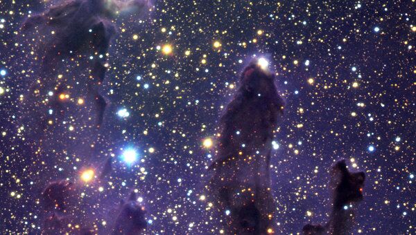 Фото туманности Орла (Eagle Nebula) 