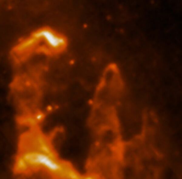 Фото туманности Орла (Eagle Nebula)