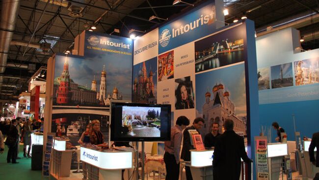 Российский павильон на международной туристической выставки FITUR - 2012 в Мадриде 