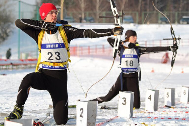 Чемпионат и Первенство Московской области по ачери-биатлону в Химках