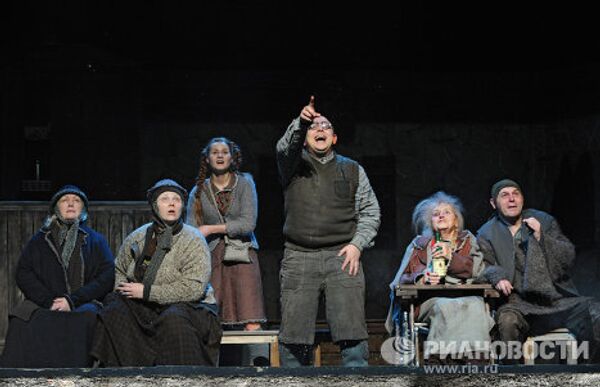 Пресс-показ спектакля Калека с Инишмана в театре на Таганке