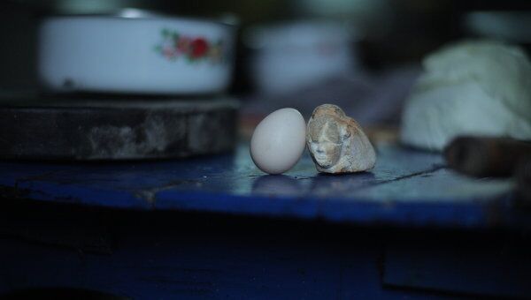 Кадр из фильма Яйцо и камень (Egg and Stone)
