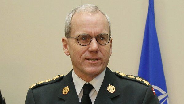 Председатель военного комитета НАТО Кнуд Бартельс. Архивное фото