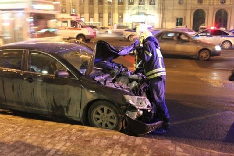 ДТП на Кутузовском проспекте 