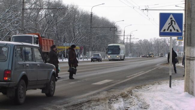 Пешеходный переход. Архив