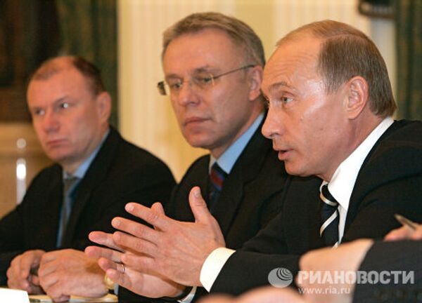 Встреча президента России с представителями МОК