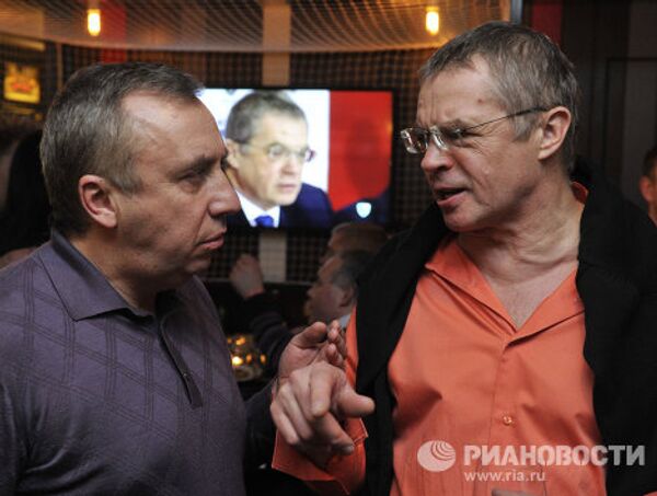 Андрей Сафронов и Александр Медведев (слева направо)
