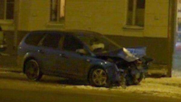 Крупная авария на юго-востоке Москвы. Видео с места ЧП 