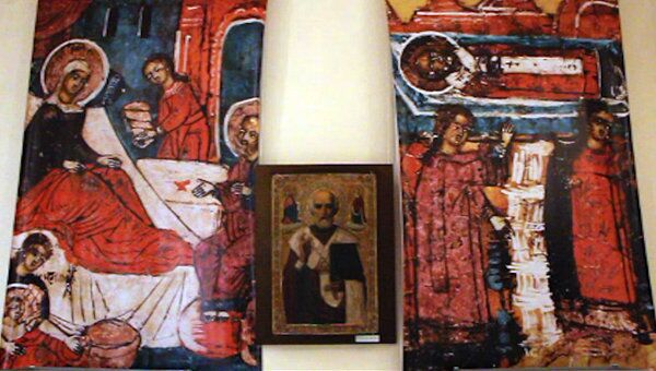 Выставка старинных икон Николая Чудотворца открылась в Омске