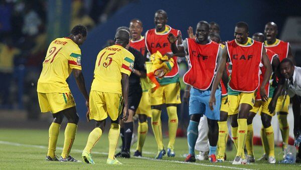 Футболисты сборной Мали