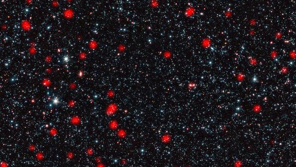 Активнейшие галактики ранней Вселенной глазами телескопов APEX, VLT и “Спитцер”