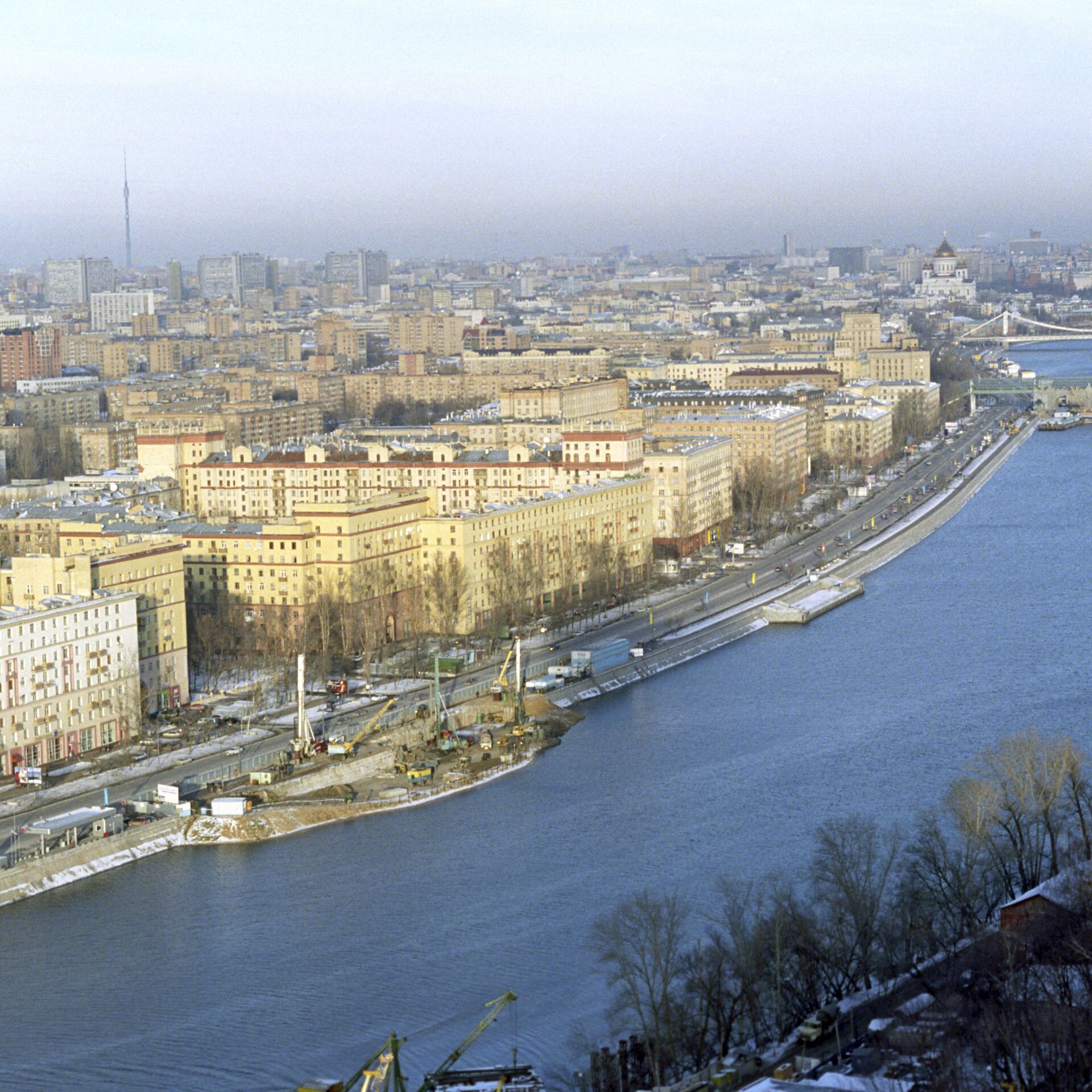 Фрунзенская набережная в москве фото