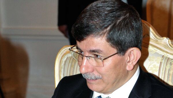 Министр иностранных дел Турции Ахмет Давутоглу
