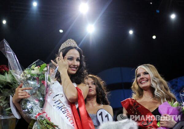 Конкурс Мисс студенчество 2012 в Москве