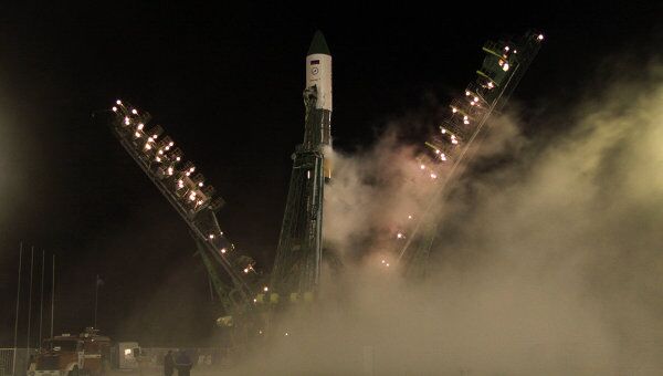 Запуск ракеты Союз-У с грузовым кораблем Прогресс. Архивное фото