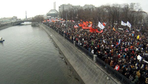 Мэрия согласовала шествие по Якиманке с митингом на Болотной площади