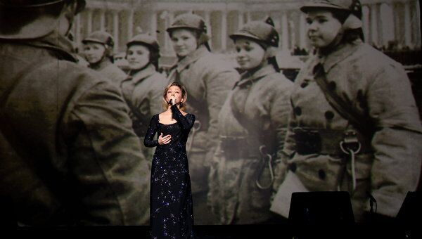 Концерт в память о Блокаде Ленинграда в Петербурге 