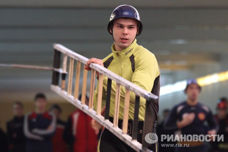 Зимний чемпионат Московской области по пожарно-прикладному виду спорта