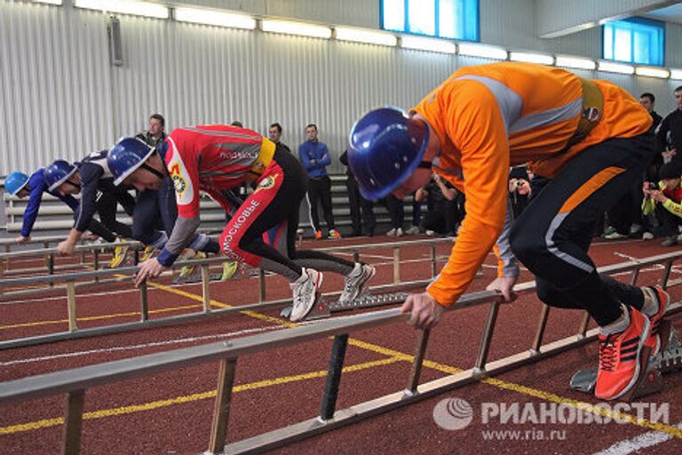 Зимний чемпионат Московской области по пожарно-прикладному виду спорта