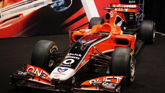 Презентация болида команды Marussia Virgin Racing