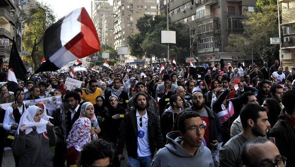 Демонстрация в Каире 