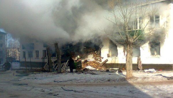 Дом обрушился от взрыва газа в Башкирии, есть пострадавшие