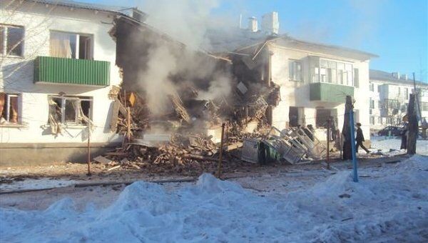 Взрыв газа в жилом доме в Башкирии