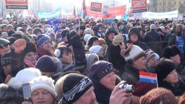 Митингующие на Урале объяснили, для чего вышли на площадь