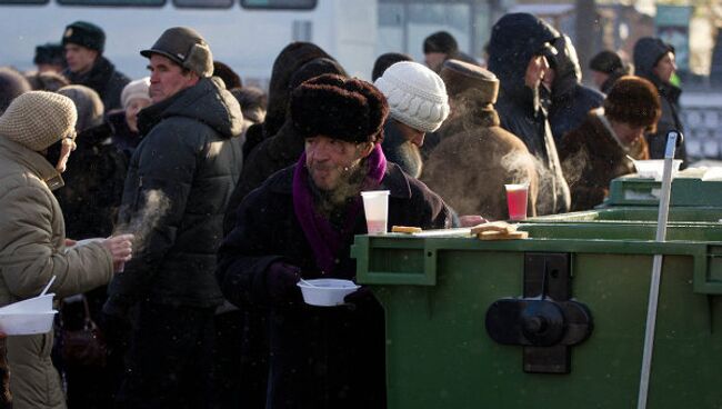 Тысячи рабочих вышли на митинг в Екатеринбурге