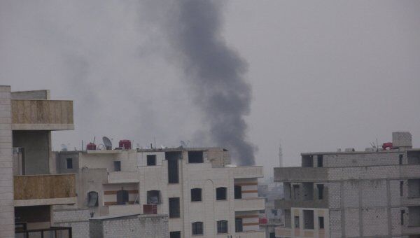Обстановка после столкновений правительственной армии и оппозиции в пригороде Дамаска