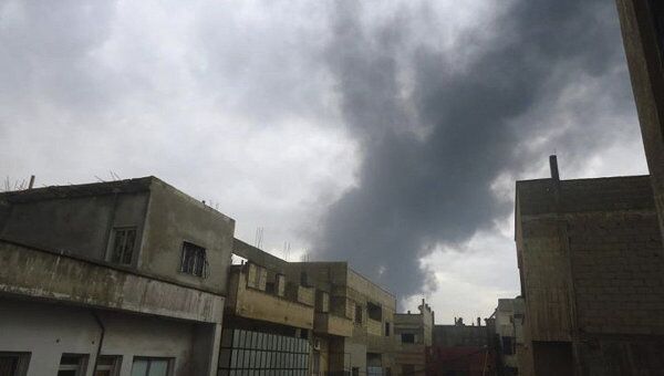 Взрыв на нефтепроводе в сирийской провинции Хомс