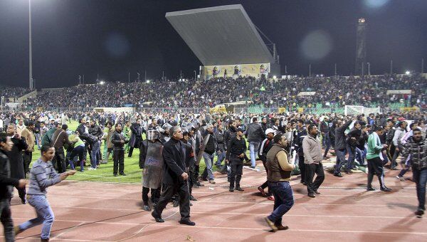 Беспорядки на стадионе в Порт-Саиде
