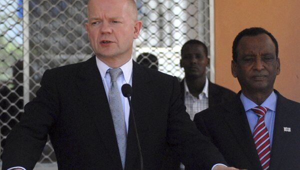 Глава МИД Великобритании Уильям Хейг посетил Сомали