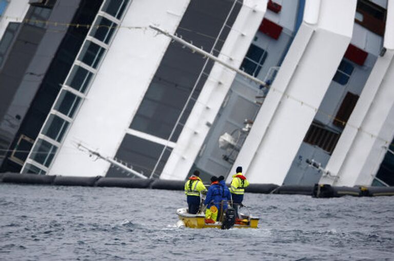 Прекращена поисковая операция на Costa Concordia 