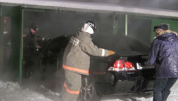 Пожар в гаражном кооперативе на востоке Москвы: сгорели четыре бокса